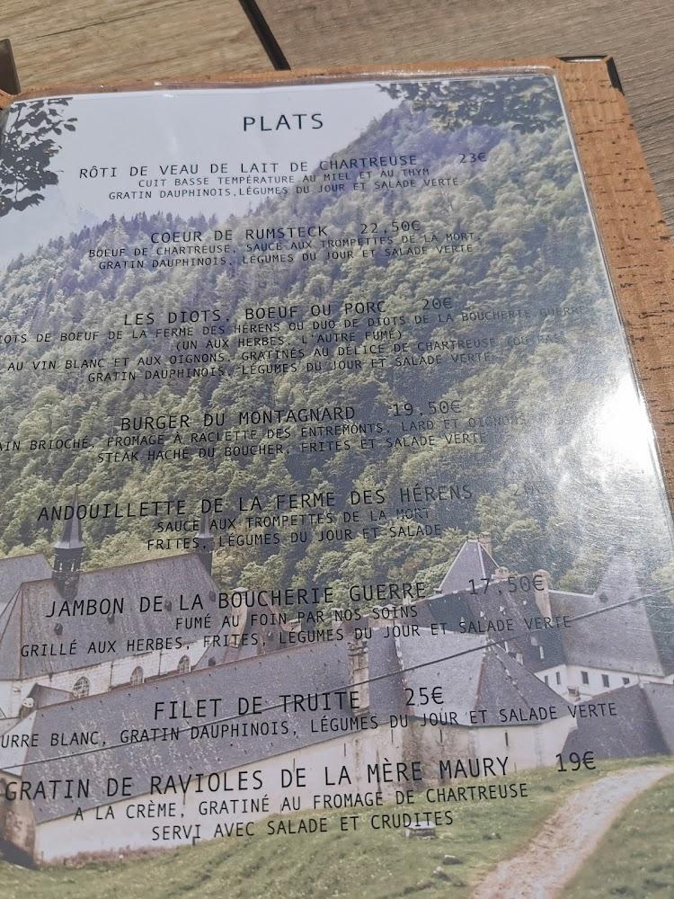 Le Café de la Place - Le Sappey-en-Chartreuse - Menu Image 2