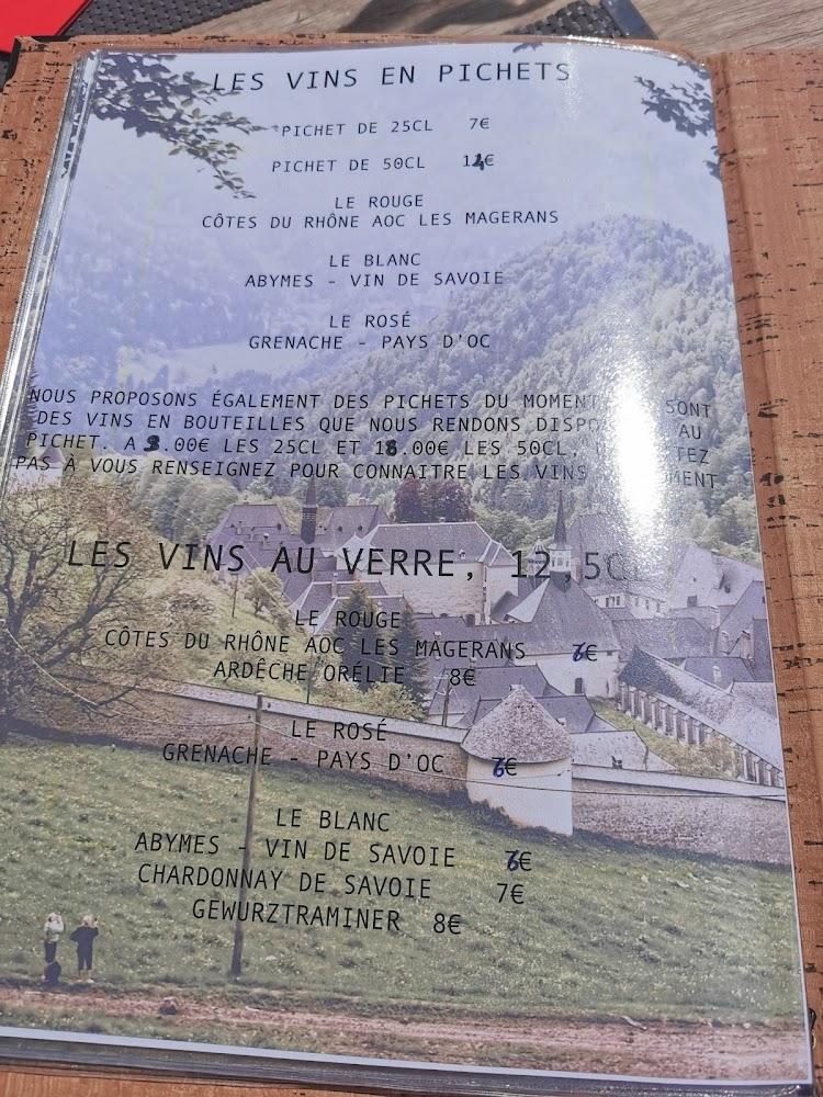 Le Café de la Place - Le Sappey-en-Chartreuse - Menu Image 3