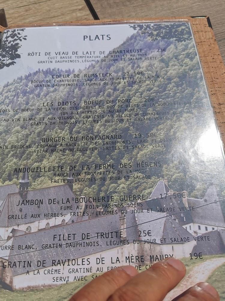 Le Café de la Place - Le Sappey-en-Chartreuse - Menu Image 4