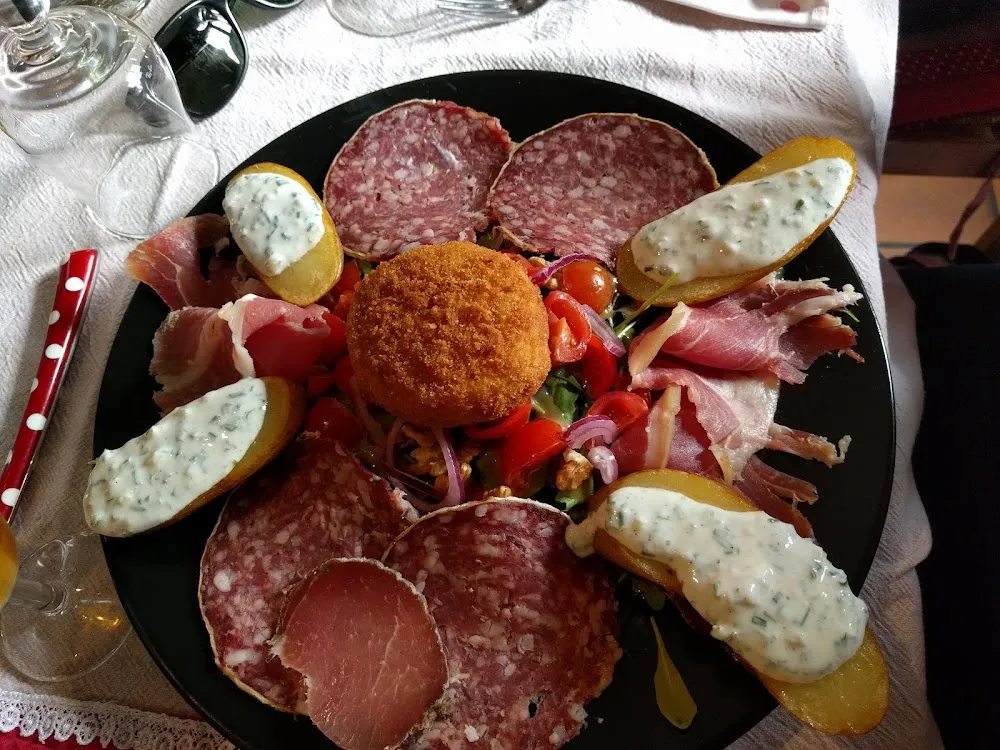 Salade Au St Marcellin